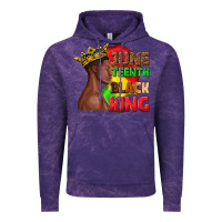 Cloud Purple juneteenth black king Vintage Hoodie - texasbilliewilder