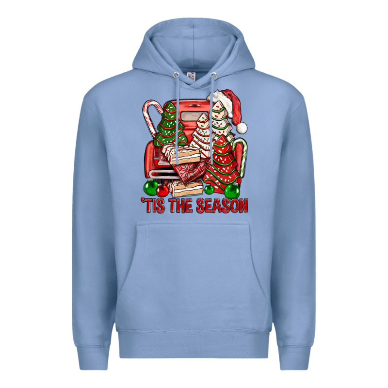 Tis The Season Christmas Cakes Truck Premium Hoodie by BundleAndBundleShop | Teevron