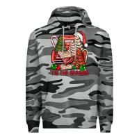 Slate Camo Tis The Season Christmas Cakes Truck Premium Hoodie - BundleAndBundleShop