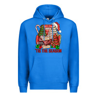 True Royal Tis The Season Christmas Cakes Truck Premium Hoodie - BundleAndBundleShop