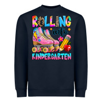 Navy rolling into kindergarten grade Heavyweight Sweatshirt - texasbilliewilder