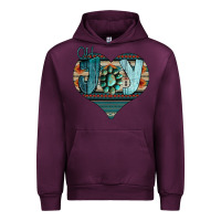 Mauve Wine Oh Joy Love Urban Hoodie - Bettercallsaul