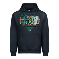 Navy Oh Joy Love Urban Hoodie - Bettercallsaul