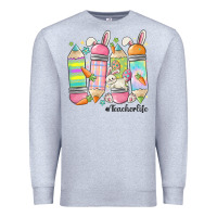 Heather Grey teaching my favorite peeps Premium Sweatshirt - MaliasSmallBusiness