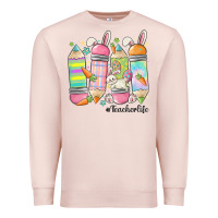 Pale Pink teaching my favorite peeps Premium Sweatshirt - MaliasSmallBusiness