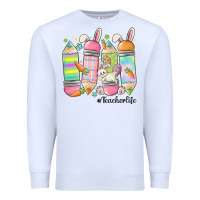 White teaching my favorite peeps Premium Sweatshirt - MaliasSmallBusiness