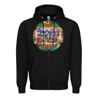 Black american babe Zipper Hoodie - Artiststas