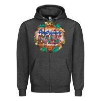 Charcoal Heather american babe Zipper Hoodie - Artiststas