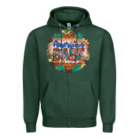 Sports Green american babe Zipper Hoodie - Artiststas