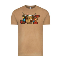 Vintage Camel christmas joy cow Vintage Tee - RanaPortraitStore