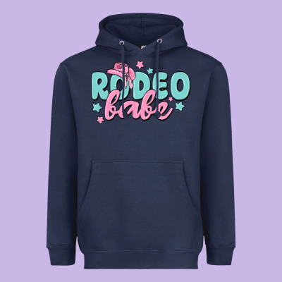 Rodeo Babe Heavyweight Hoodie Designed By Maliassmallbusiness