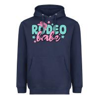 Navy rodeo babe Heavyweight Hoodie - MaliasSmallBusiness
