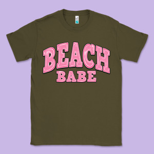 Beach Babe Classic Tee Designed By Jahusdesignshop