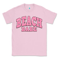 Bubblegum Pink beach babe Classic Tee - JahusDesignShop