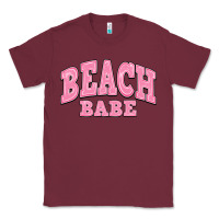 Burgundy beach babe Classic Tee - JahusDesignShop