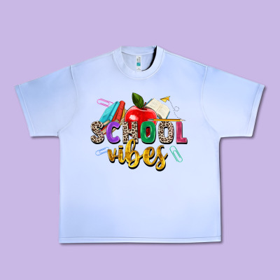 School Vibes Urban Heavy Tee Designed By Zillion Design Studio