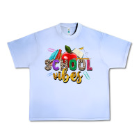 Grape Ice school vibes Urban Heavy Tee - Zillion Design Studio