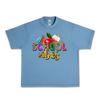 Pebble Blue school vibes Urban Heavy Tee - Zillion Design Studio