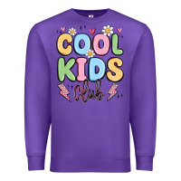 Purple cool kids club Premium Sweatshirt - MaliasSmallBusiness