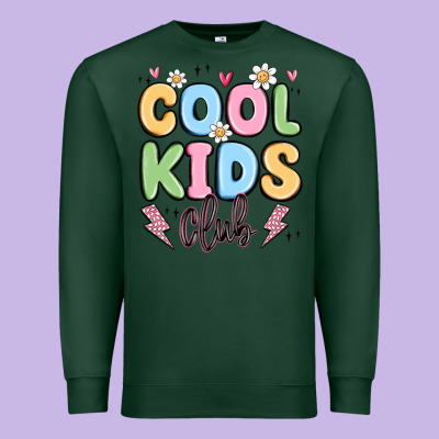 Cool Kids Club Premium Sweatshirt Designed By Maliassmallbusiness