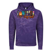 Cloud Purple campfire legend Vintage Hoodie - Zillion Design Studio