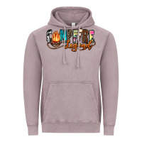 Vintage Zinc campfire legend Vintage Hoodie - Zillion Design Studio