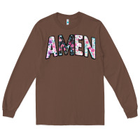 Chestnut amen Long Sleeve Tee - JahusDesignShop