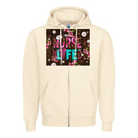 Sandshell nurse life with pearls Zipper Hoodie - AdoDesignShop