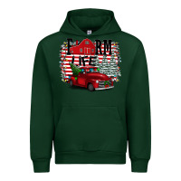 Forest Green Farm Life Christmas Urban Hoodie - Bettercallsaul