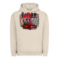 Pigment French Oak Farm Life Christmas Urban Hoodie - Bettercallsaul