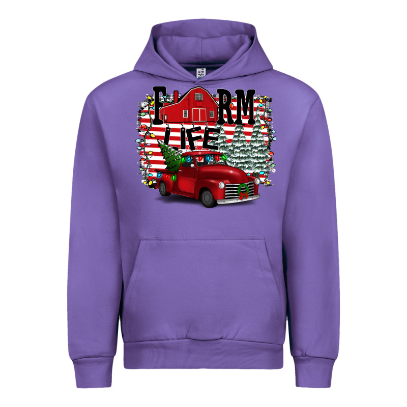 Farm Life Christmas Urban Hoodie by Bettercallsaul | Teevron