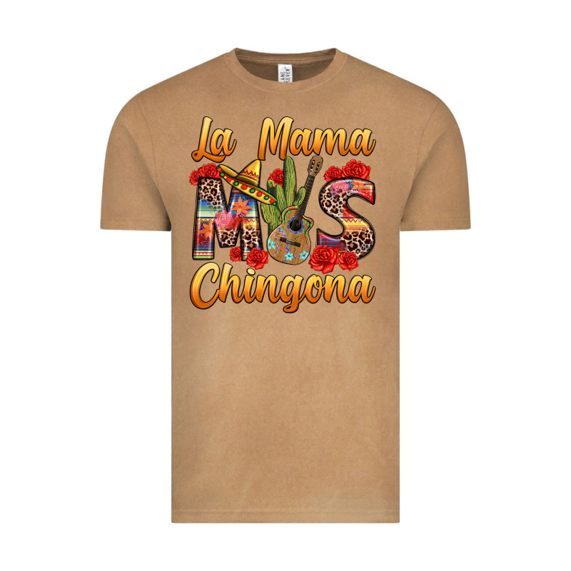 La Mama Mas Chingona Vintage Tee by texasbilliewilder | Teevron
