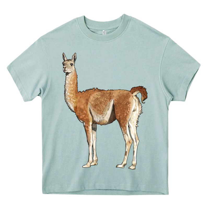Guanaco Llama Heavy Core Tee by LillyAllenDesigns | Teevron