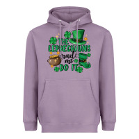 Lavender the leprechauns made me do it Heavyweight Hoodie - MaliasSmallBusiness