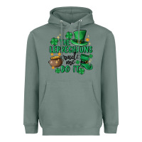 Sage the leprechauns made me do it Heavyweight Hoodie - MaliasSmallBusiness