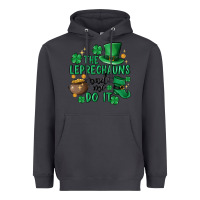 Smoke the leprechauns made me do it Heavyweight Hoodie - MaliasSmallBusiness