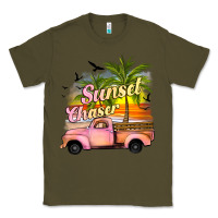 Army Green sunset chaser Classic Tee - JahusDesignShop