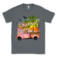 Charcoal Heather sunset chaser Classic Tee - JahusDesignShop