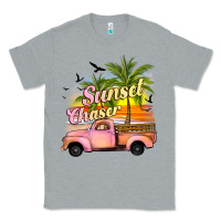 Heather Grey sunset chaser Classic Tee - JahusDesignShop