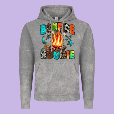 Bonfire Vintage Hoodie Designed By Zillion Design Studio
