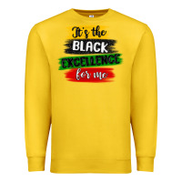 Lemon it s the black excellence for me Premium Sweatshirt - MaliasSmallBusiness