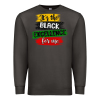 Smoke it s the black excellence for me Premium Sweatshirt - MaliasSmallBusiness