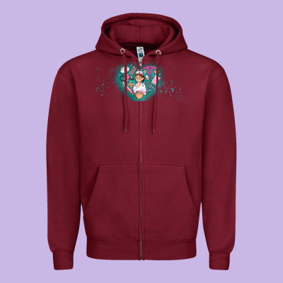Nurse And Elements Zipper Hoodie Designed By Adodesignshop