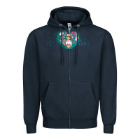 Navy nurse and elements Zipper Hoodie - AdoDesignShop