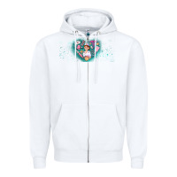 White nurse and elements Zipper Hoodie - AdoDesignShop