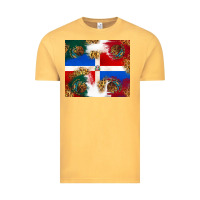 Vintage Mustard Mexican and Dominican Republic Vintage Tee - texasbilliewilder