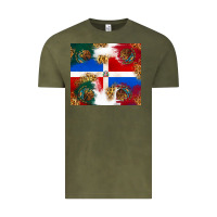 Vintage Olive Mexican and Dominican Republic Vintage Tee - texasbilliewilder