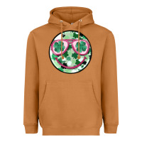 Meerkat st patrick's smiley Heavyweight Hoodie - MaliasSmallBusiness