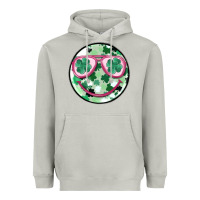 Moon Dust st patrick's smiley Heavyweight Hoodie - MaliasSmallBusiness
