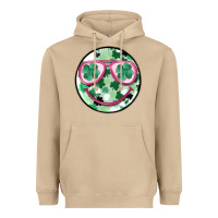 Mushroom st patrick's smiley Heavyweight Hoodie - MaliasSmallBusiness